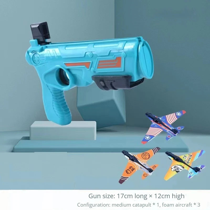 Foam Airplane Launcher – Fun Outdoor Flying Toy for Kids