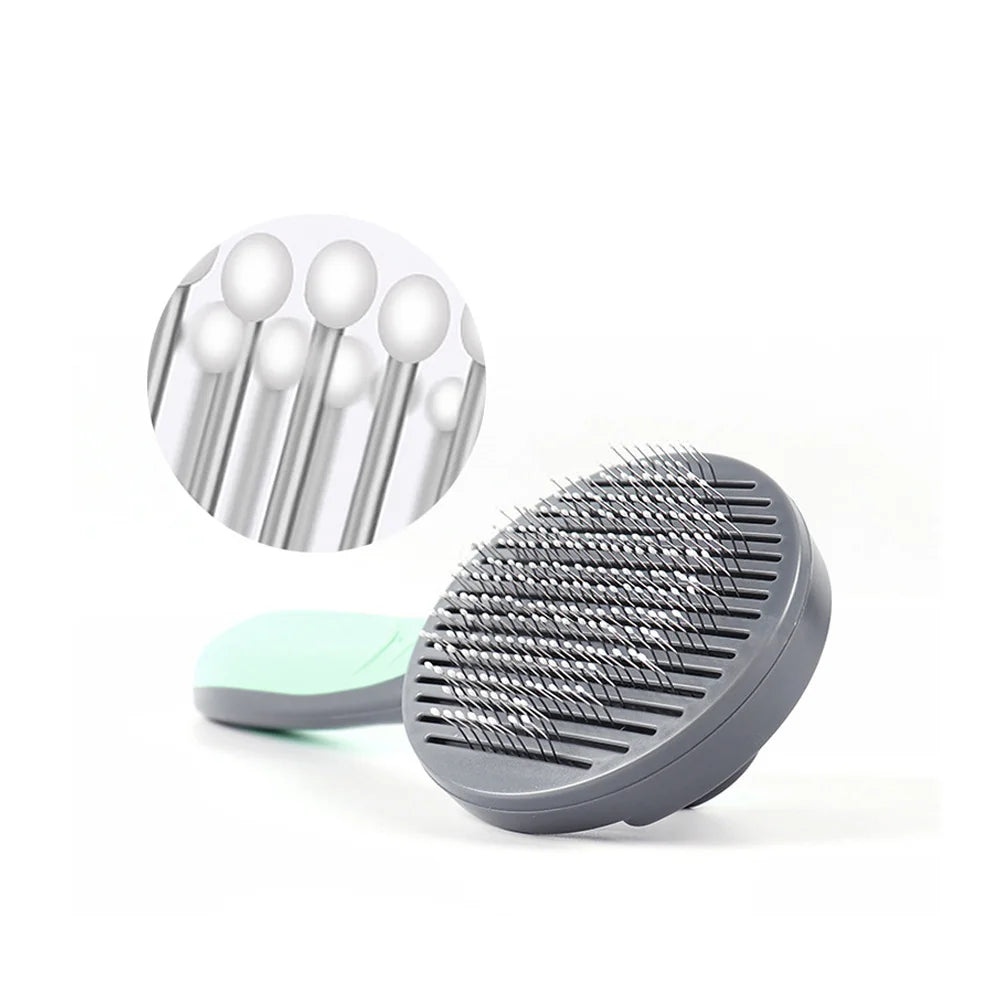 Self-Cleaning Pet Grooming Brush for Dogs & Cats