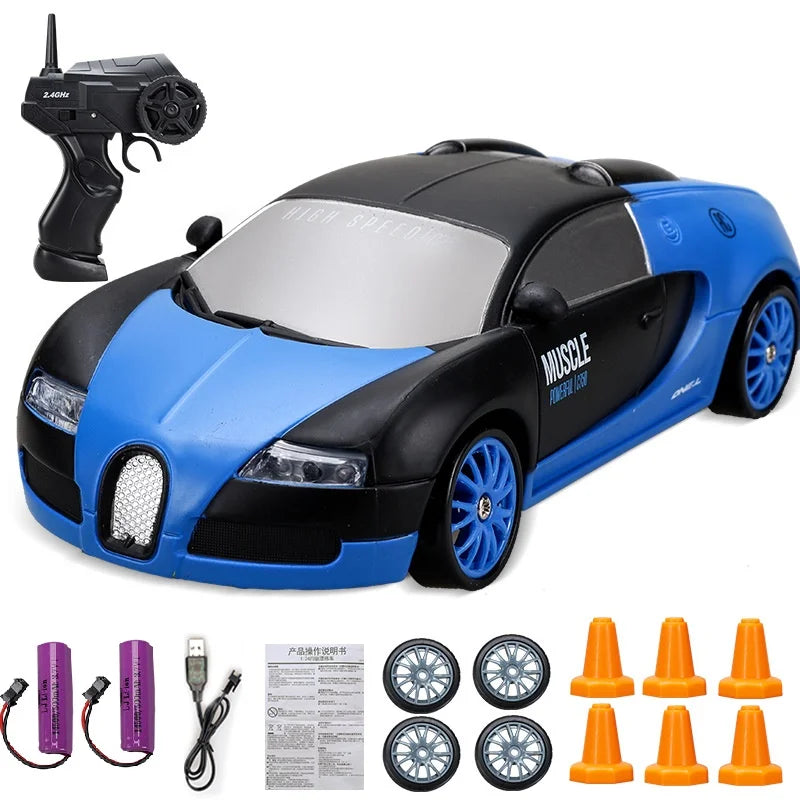 2.4G High-Speed Drift RC Car - 4WD AE86 Model GTR