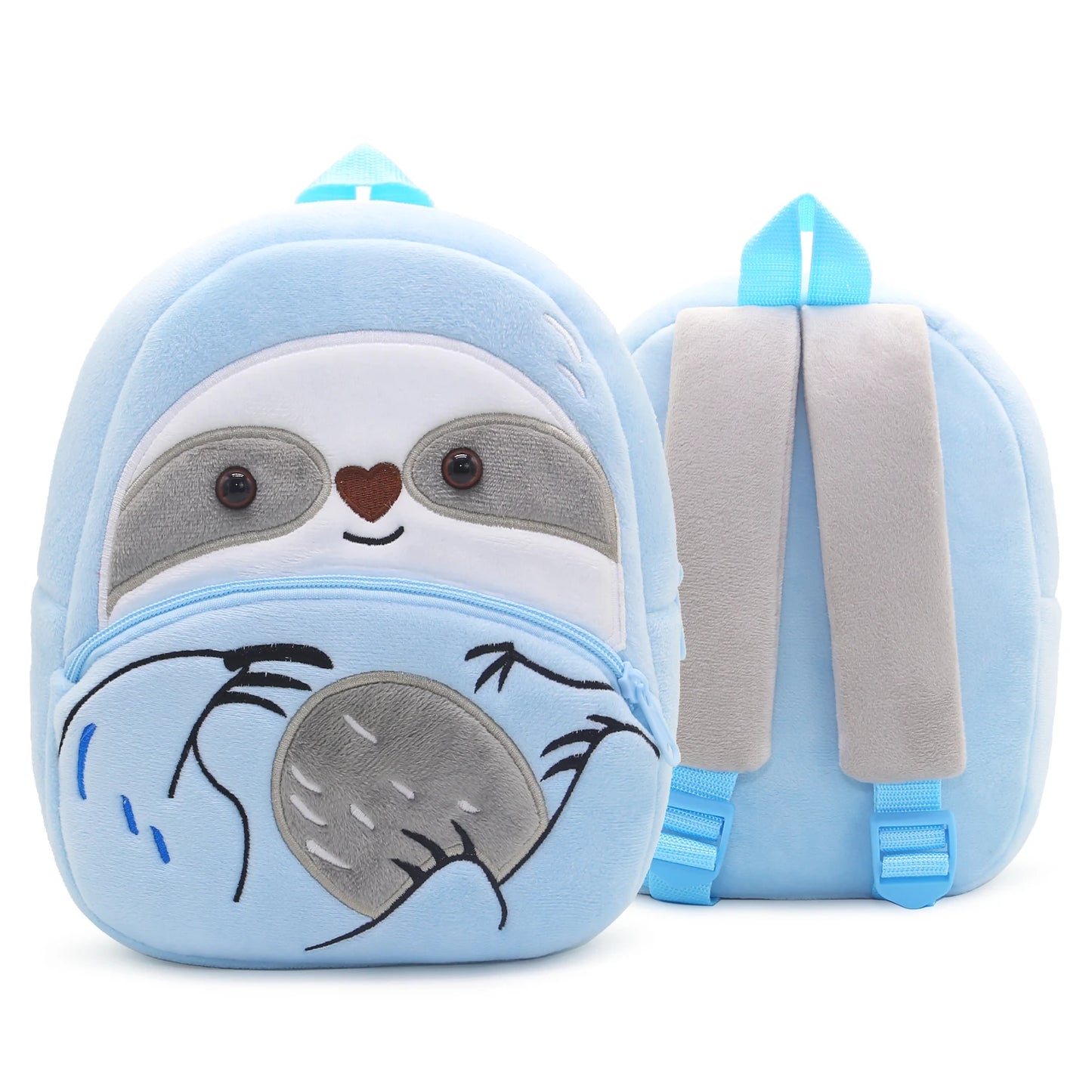Cute Cartoon Animal Plush Backpack for Kindergarten Kids