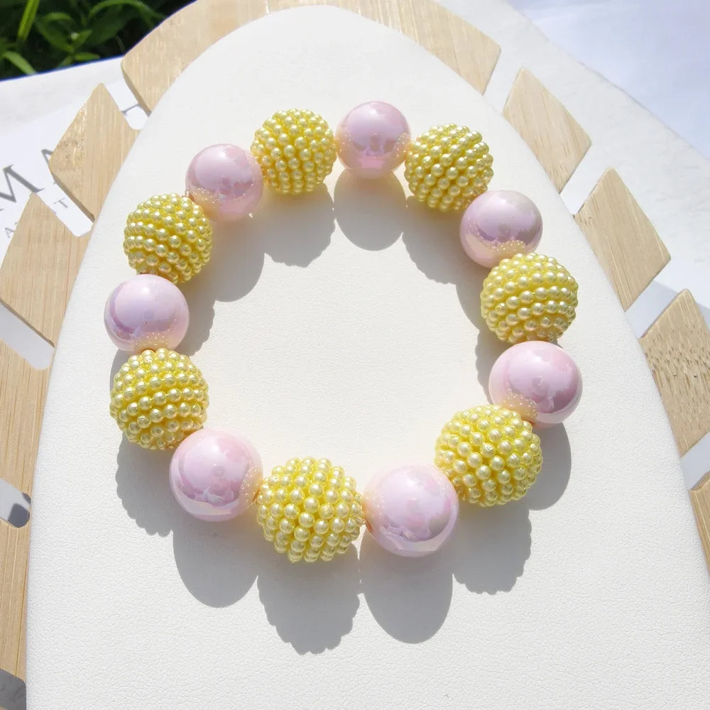 Luxury Pearl Pet Collar Necklace for Dogs and Cats – Handmade & Elastic