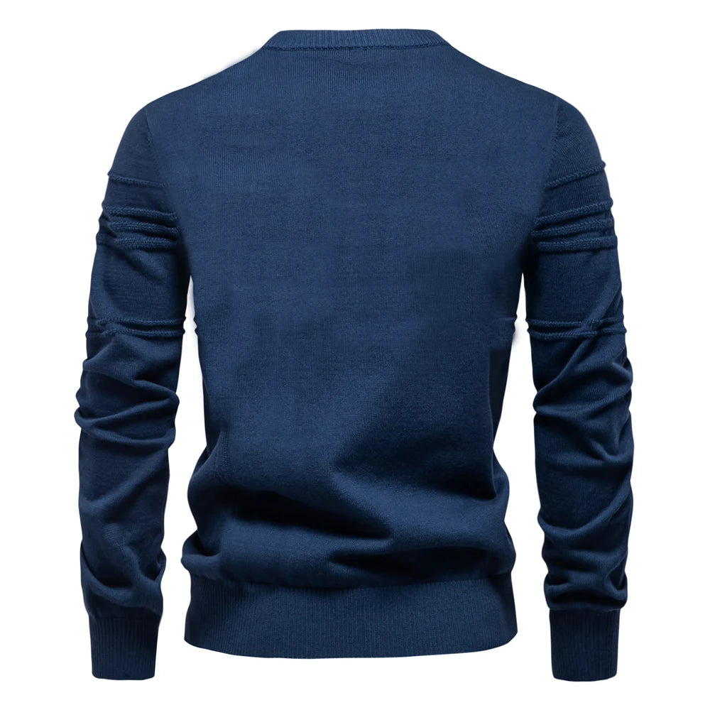Striped Crewneck Sweater - Cozy & Stylish