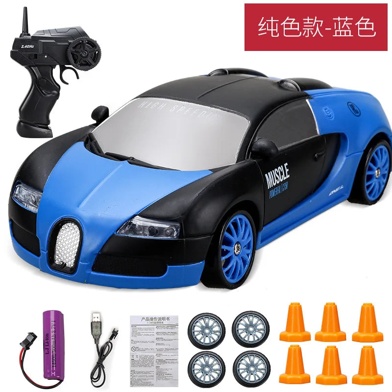 2.4G High-Speed Drift RC Car - 4WD AE86 Model GTR