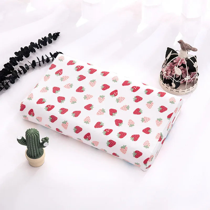 Kids Pure Cotton Latex Pillow with Neck Support for Kindergarten Use
