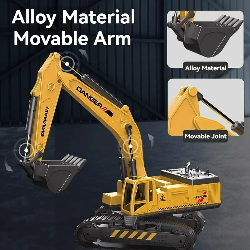 Diecast Truck Toy - Classic Construction Loader