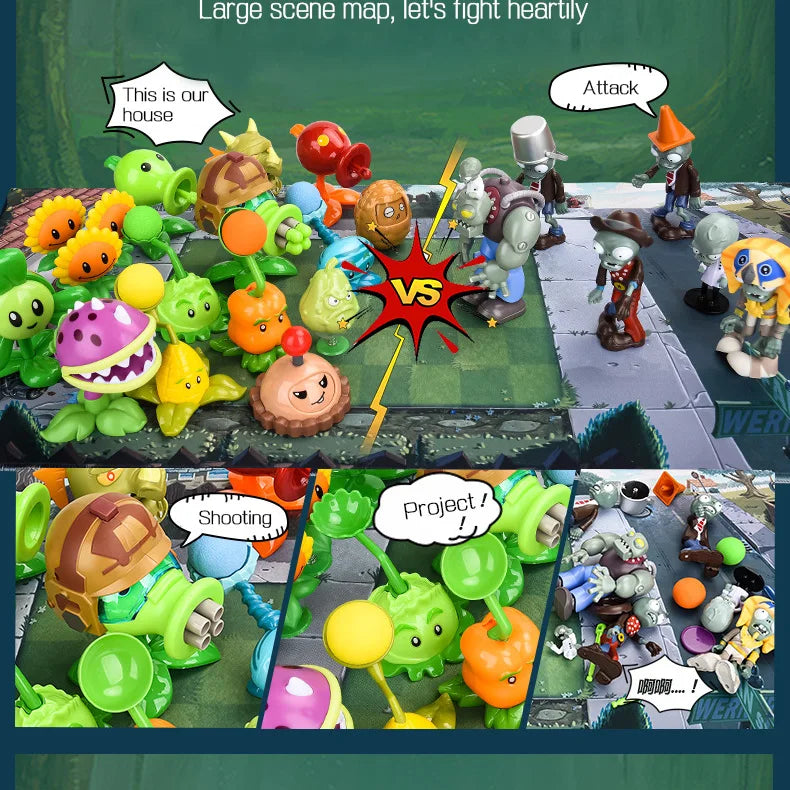 New Plants vs Zombies 2 PVZ Toys Full Set - Superior Deals