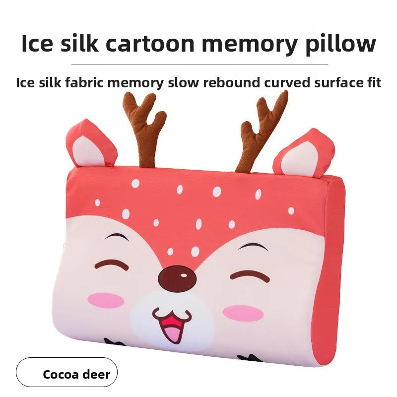 Kids Ice Silk Summer Pillow
