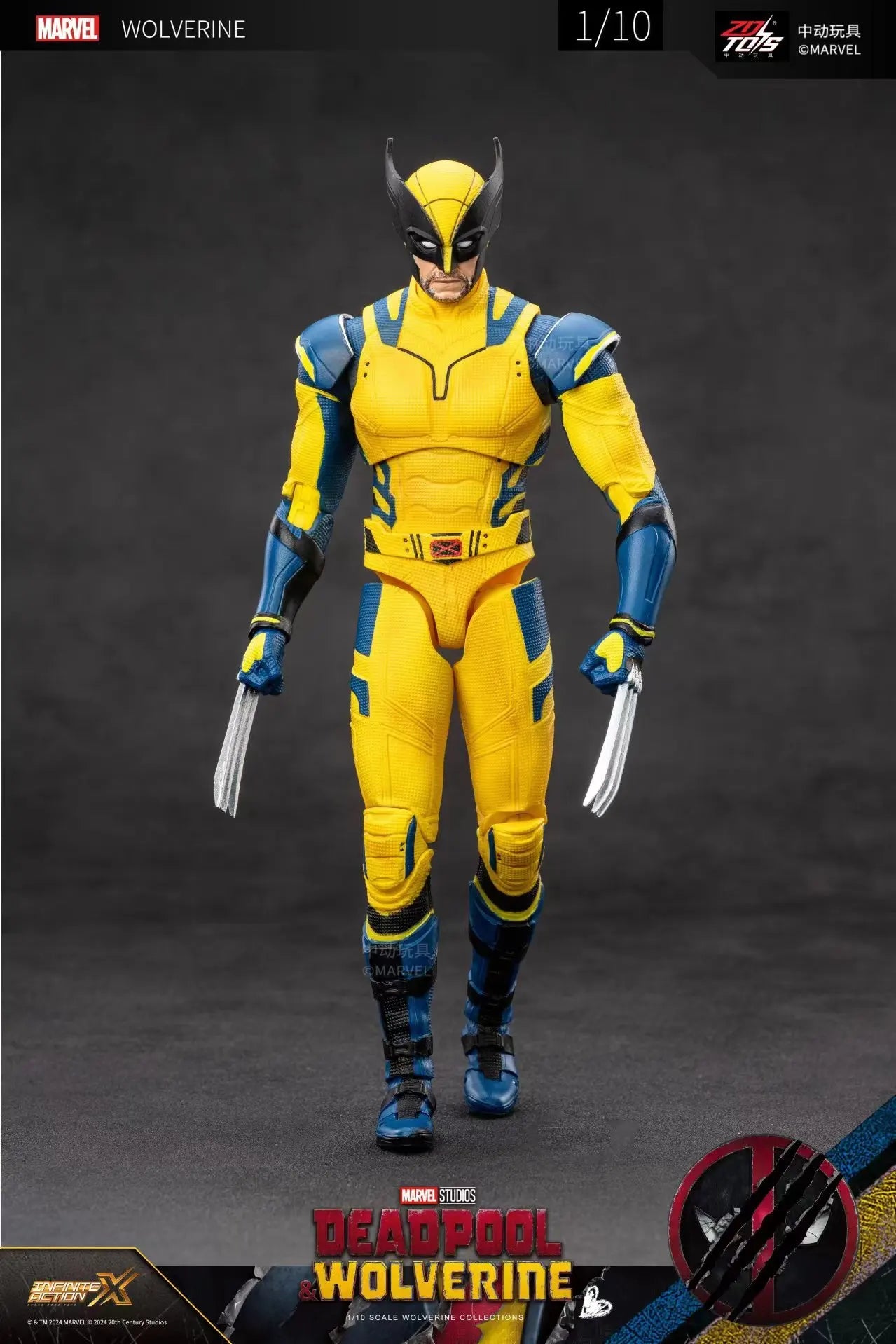 Deadpool & Wolverine Action Figures - ZD Toy Series