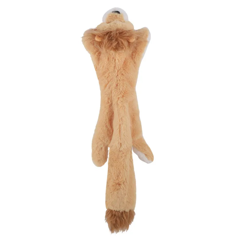 Interactive Plush Dinosaur Chew Toy for Small Dogs and Cats