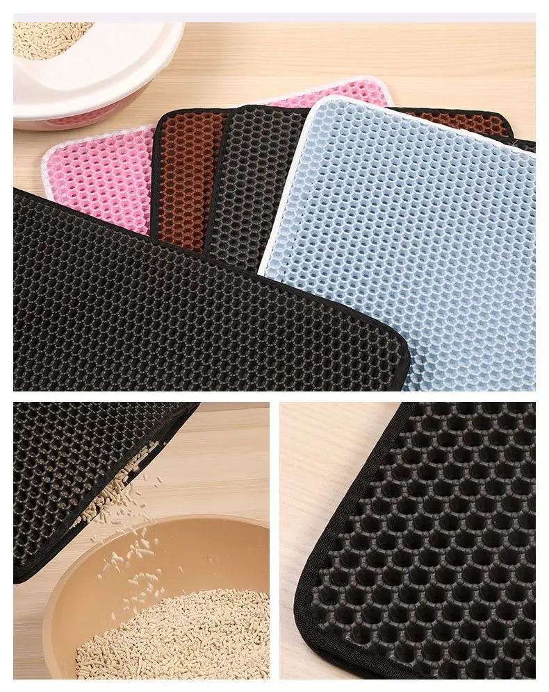 Waterproof Double-Layer Cat Litter Mat