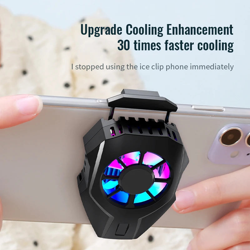 Portable Snap-on Cooling Fan