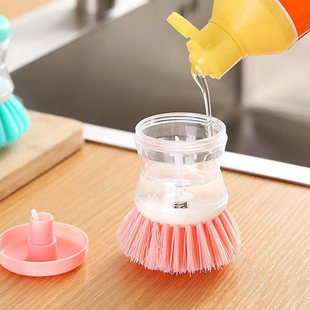 Astronaut Automatic Soap Dispenser Dish Brush