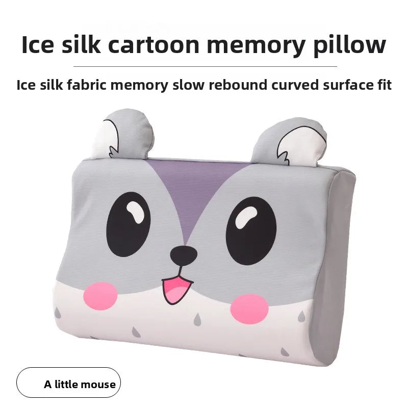 Kids Ice Silk Summer Pillow