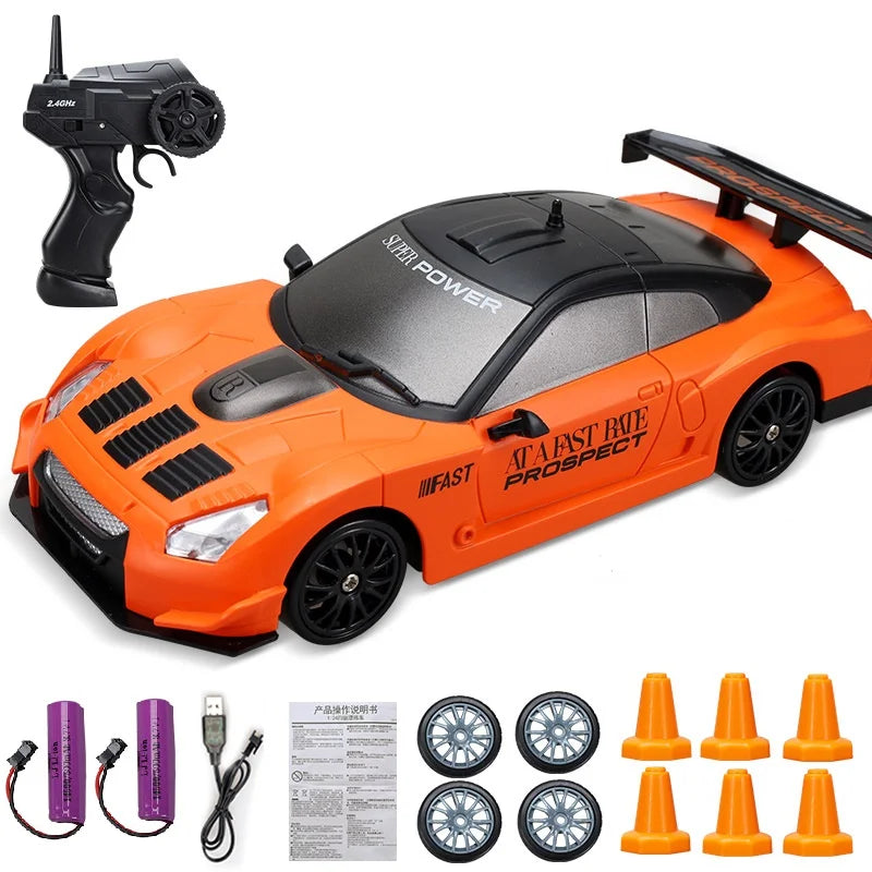 2.4G High-Speed Drift RC Car - 4WD AE86 Model GTR