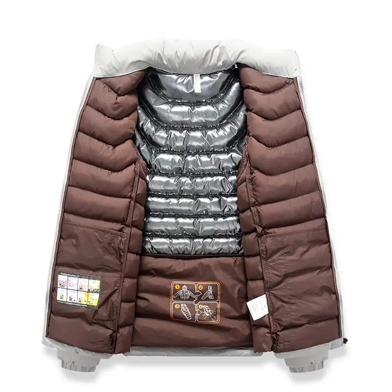 Men's Warm Windproof Waterproof Parka