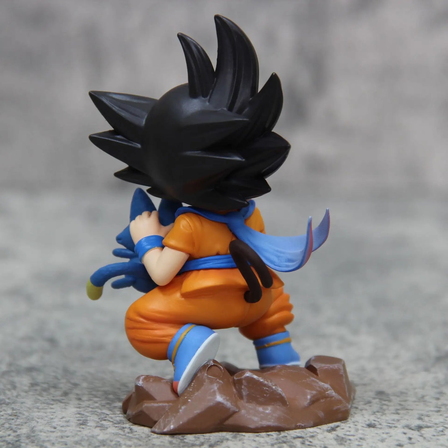 Childhood Goku & Puaru Kawaii Figurine