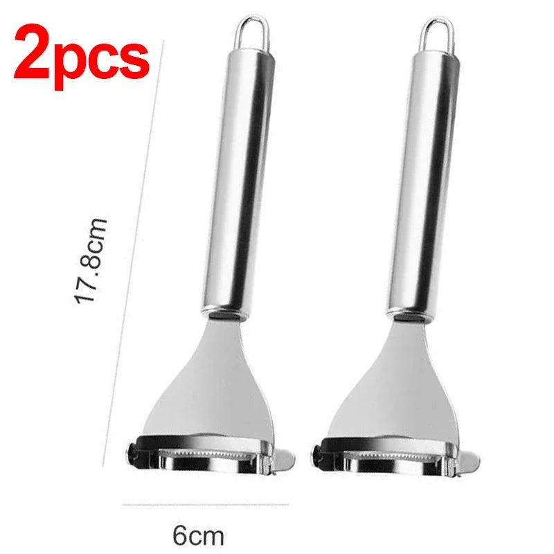 Stainless Steel Corn Peeler - Serrated Corn Stripper Cutter