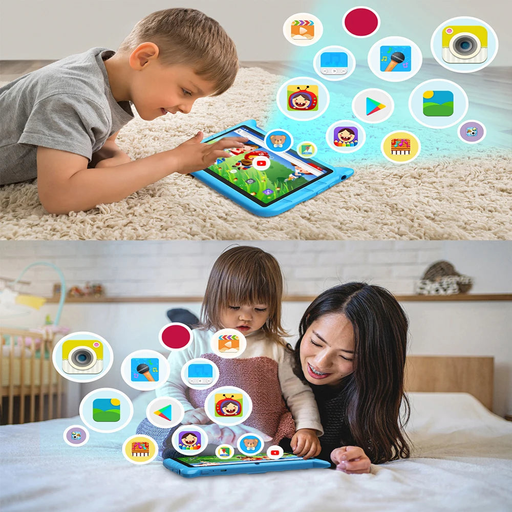 BDF 7-Inch Kids Tablet - Android 13, 4GB RAM, 64GB Storage