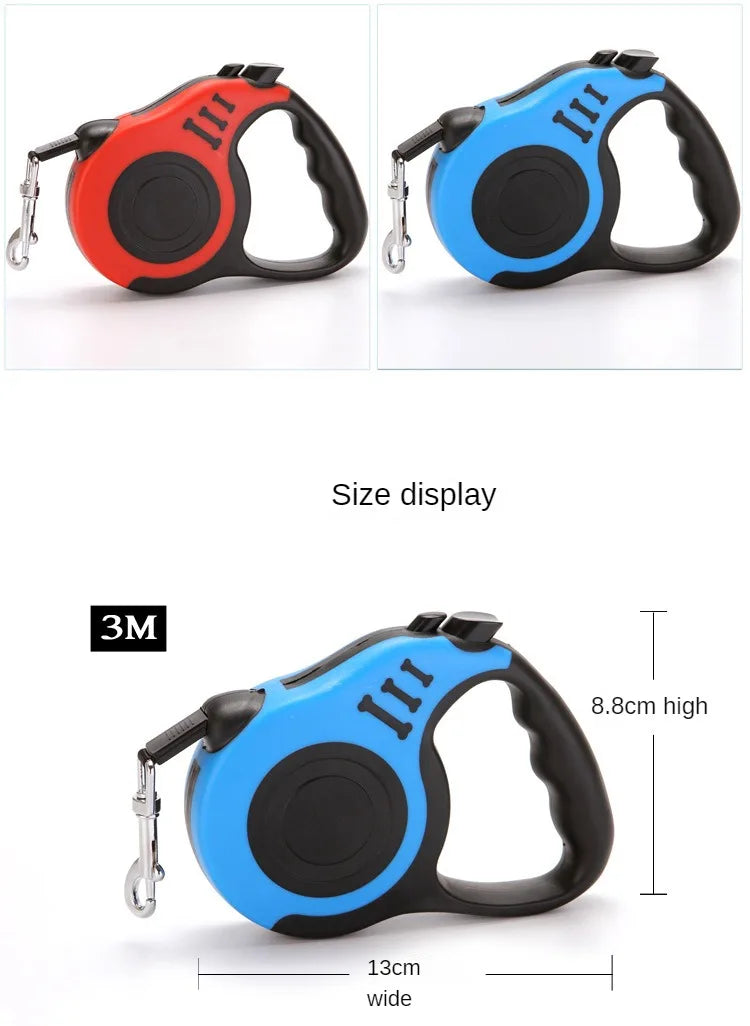 Retractable Dog Leash - Automatic Flexible Pet Lead