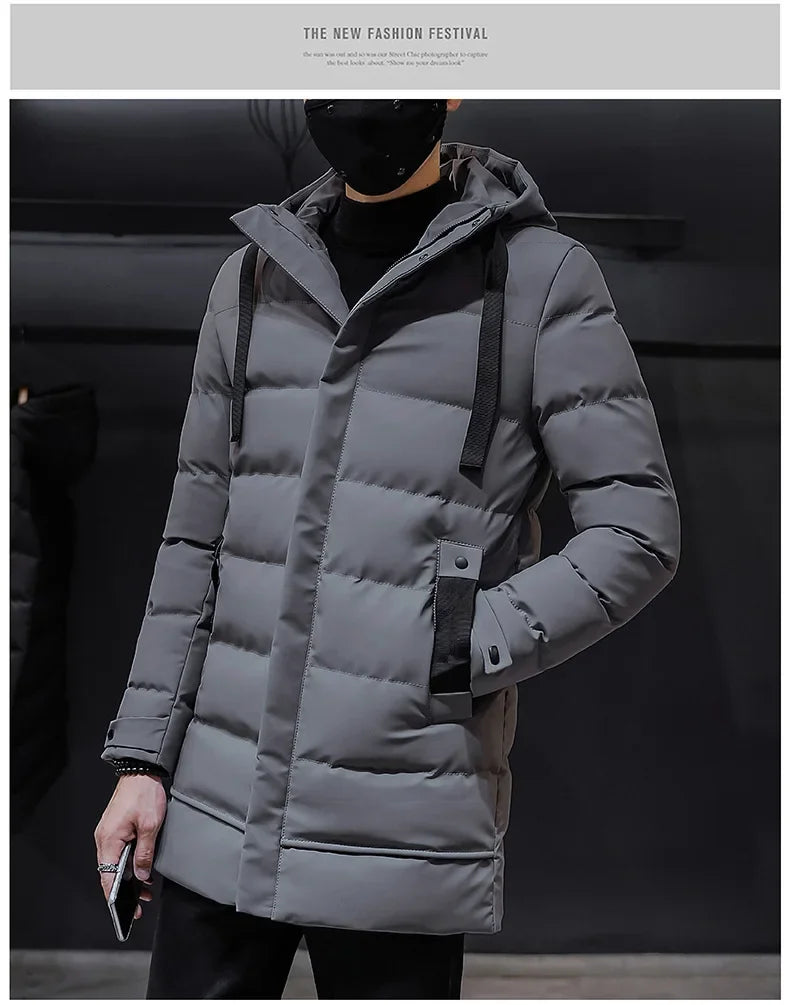 Winter Men’s Down Jacket Hooded