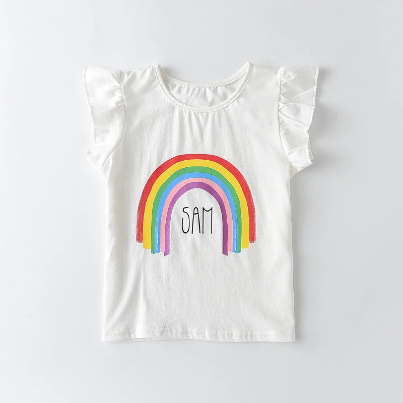 Unisex Kids Summer Unicorn Cotton T-Shirt