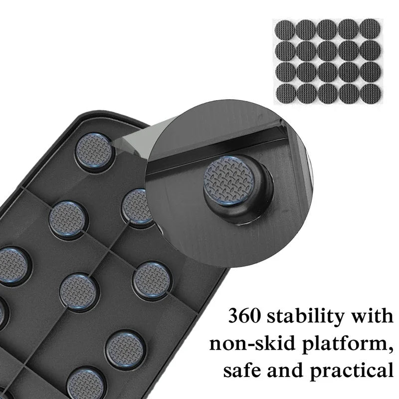 Foldable Multifunctional Push-Up Board: Total Body Workout Tool
