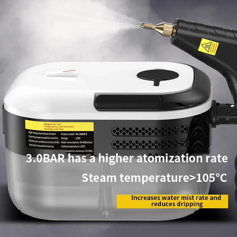 Electric High-Temperature Steam Cleaner 110V/220V for Car and Home Cleaning