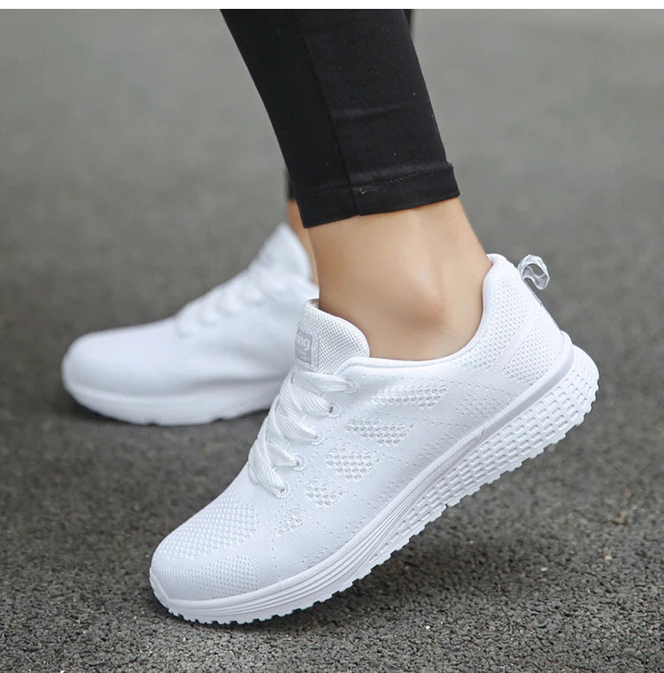 Stylish Women's Platform Sneakers – Breathable & Trendy
