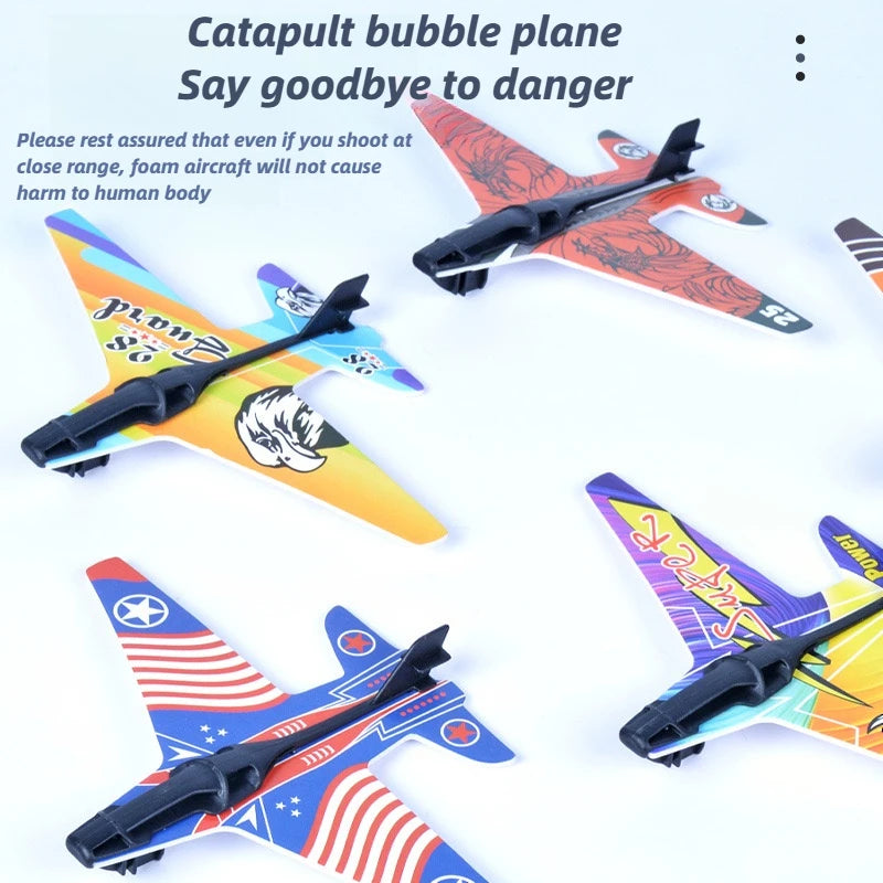 Foam Airplane Launcher – Fun Outdoor Flying Toy for Kids