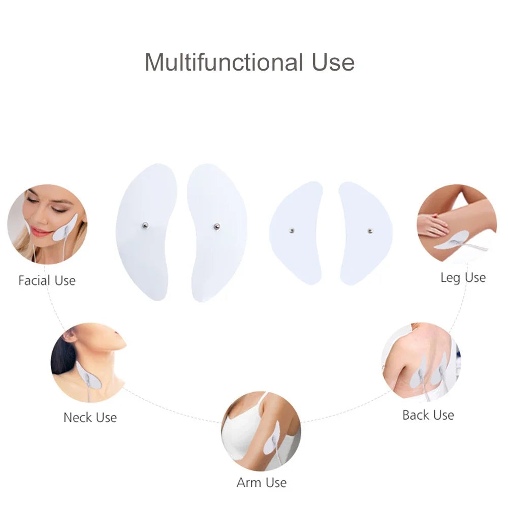 TENS EMS Muscle Stimulator Electrode Fabric Pads