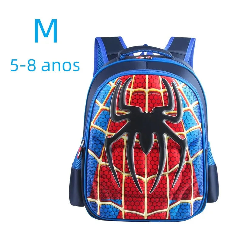 Spider King 3D Kids Backpack - Durable and Stylish Design