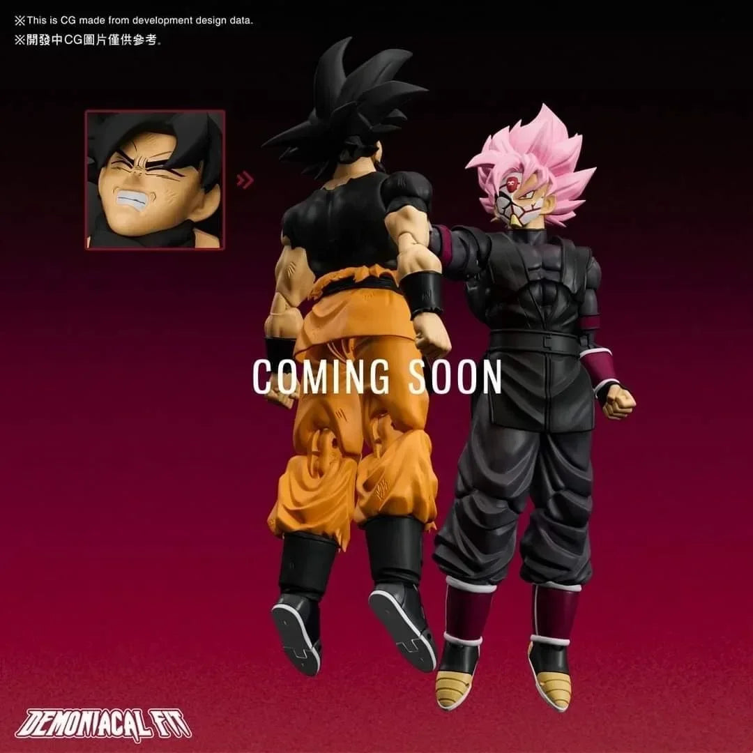 Demoniacal Fit Zamasu & Son Goku Black Action Figures