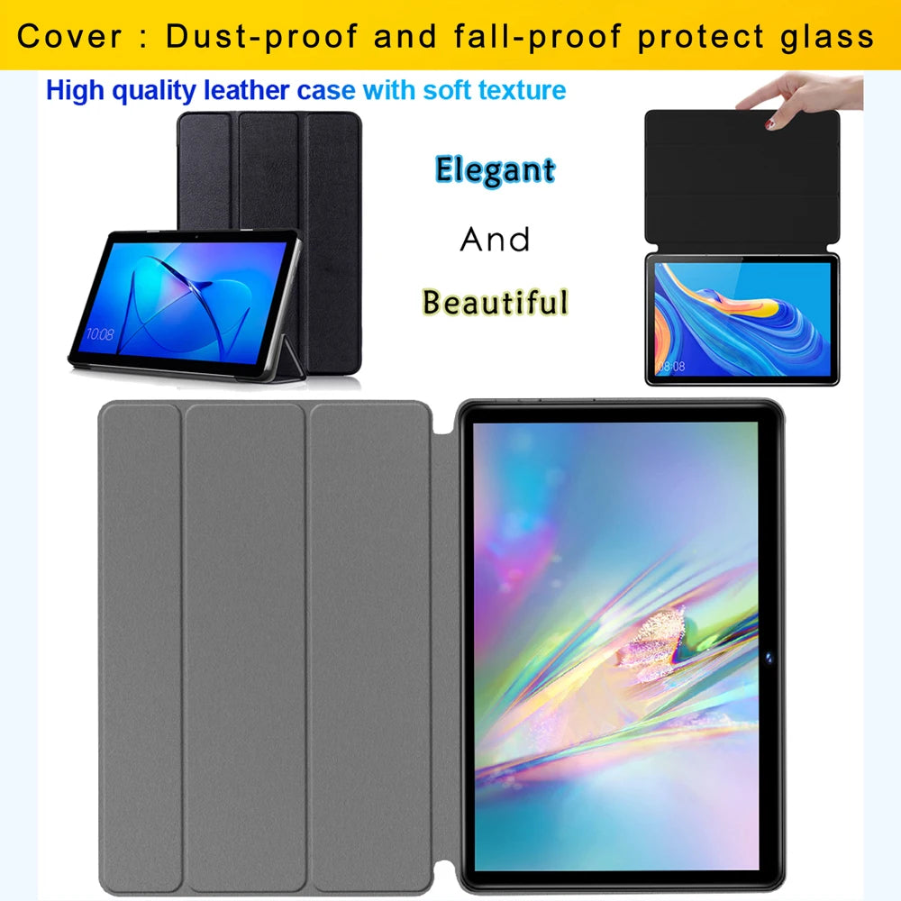 BDF S10 10.1-Inch Android Tablet - Dual SIM, Octa-Core, 4GB RAM