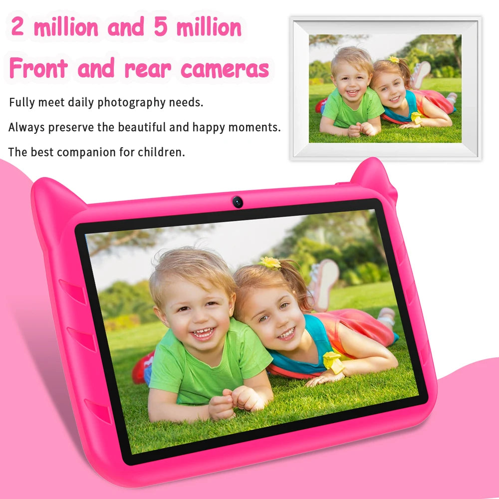 BDF 7-Inch Kids Tablet - Android 13, 4GB RAM, 64GB Storage