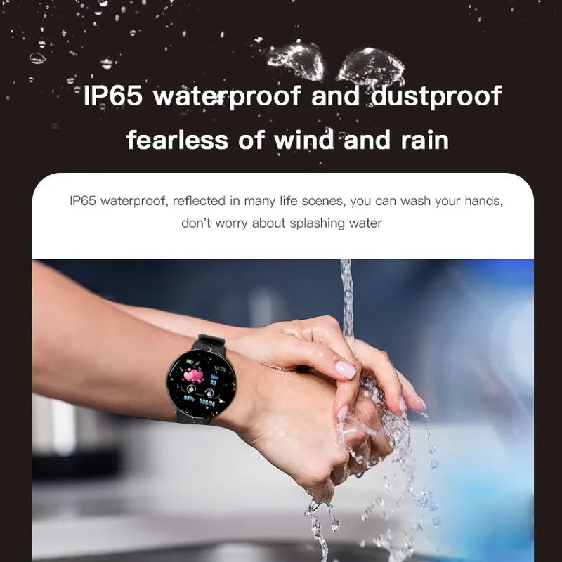 D18 Smart Watch Fitness Tracker