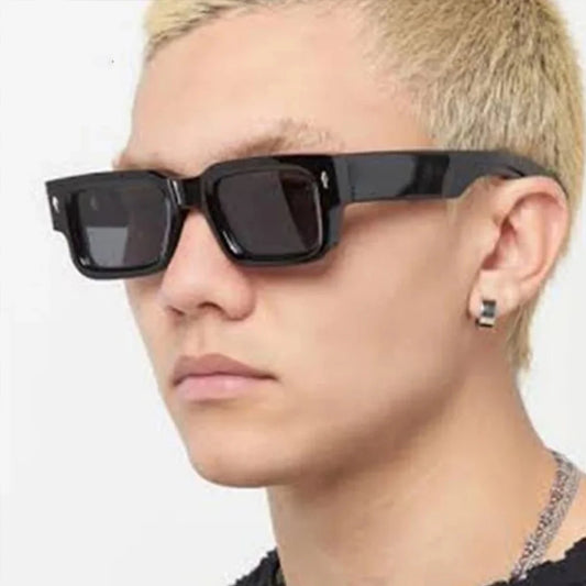 LNFCXI Retro Men Square Sunglasses