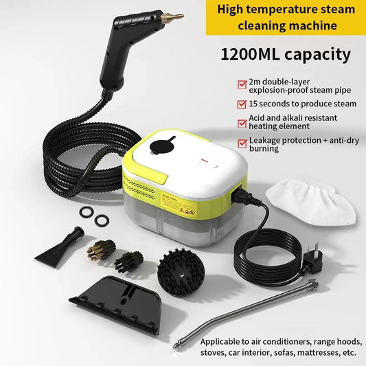 Electric High-Temperature Steam Cleaner 110V/220V for Car and Home Cleaning