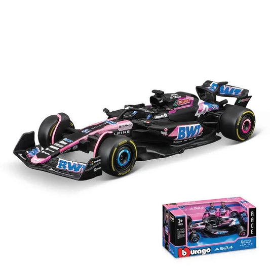 Bburago F1 1:43 BWT Alpine A524 Diecast Model