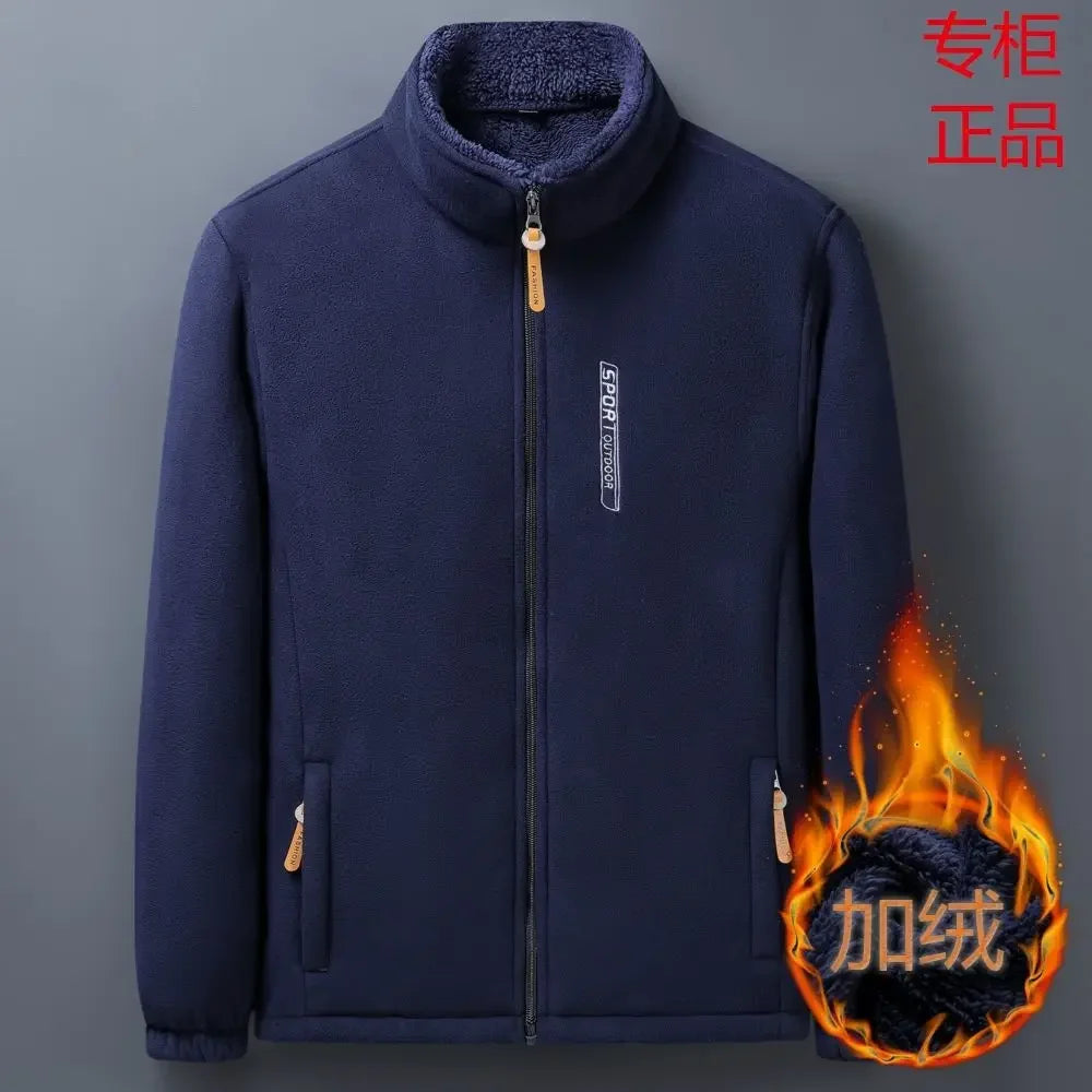 Winter Men Outdoor Fleece Jacket