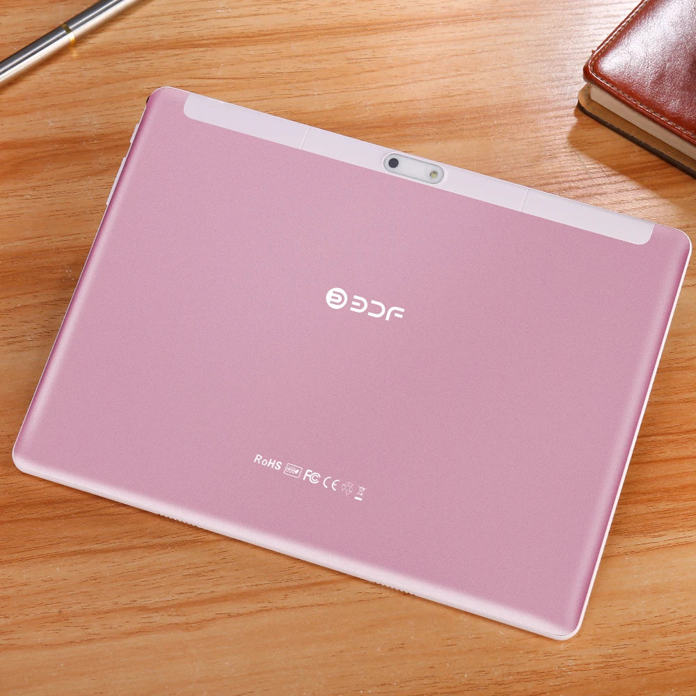BDF S10 10.1-Inch Android Tablet - Dual SIM, Octa-Core, 4GB RAM