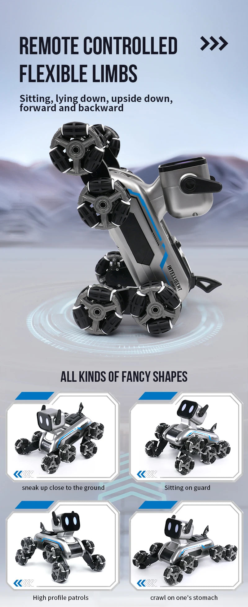 Kid's 8-Wheel RC Car Toy - Superior Deals