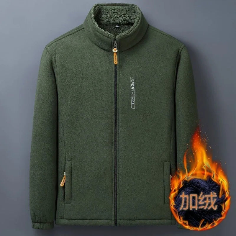 Winter Men Outdoor Fleece Jacket