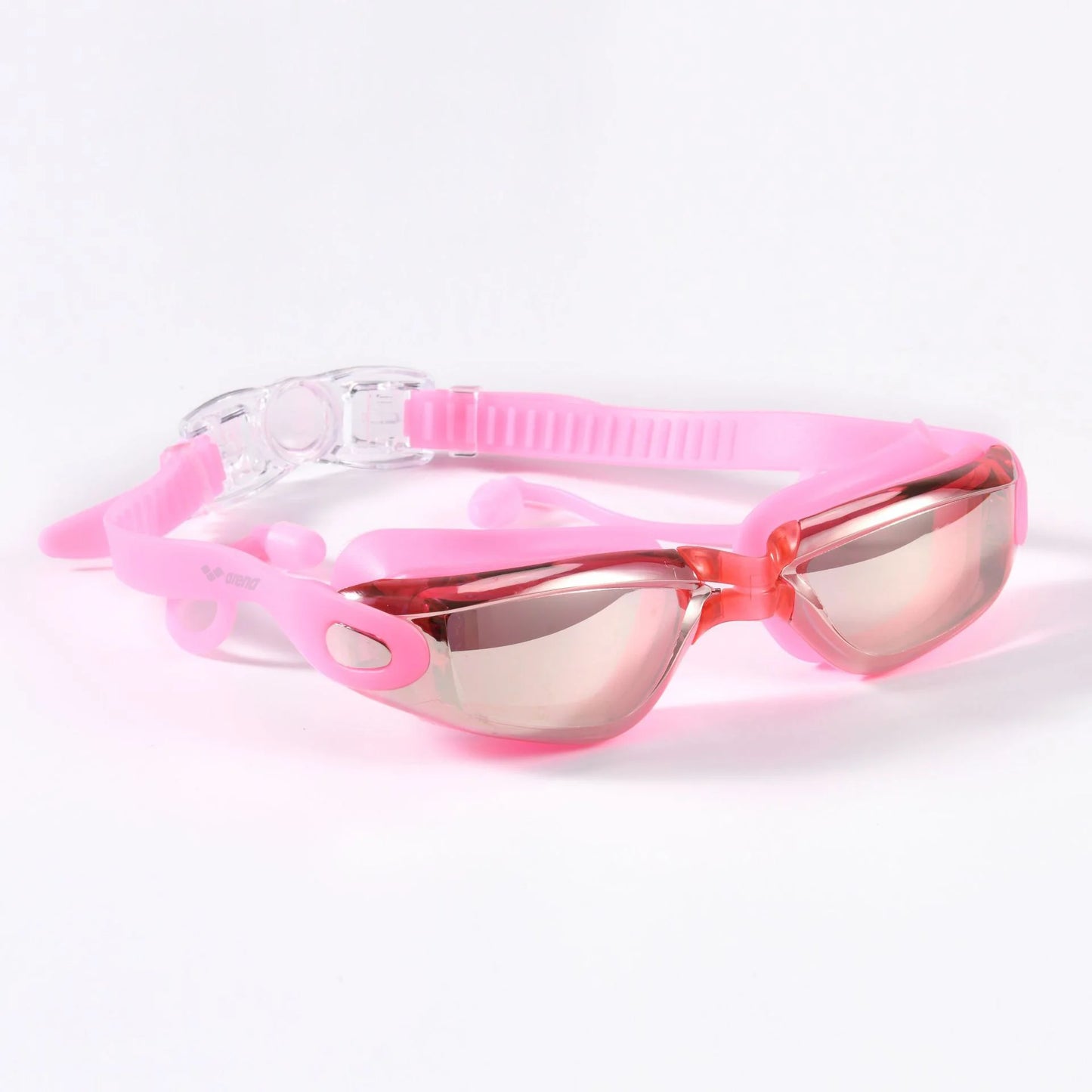 ARENA Anti-Fog UV Swim Goggles with Earplugs for Men and Women