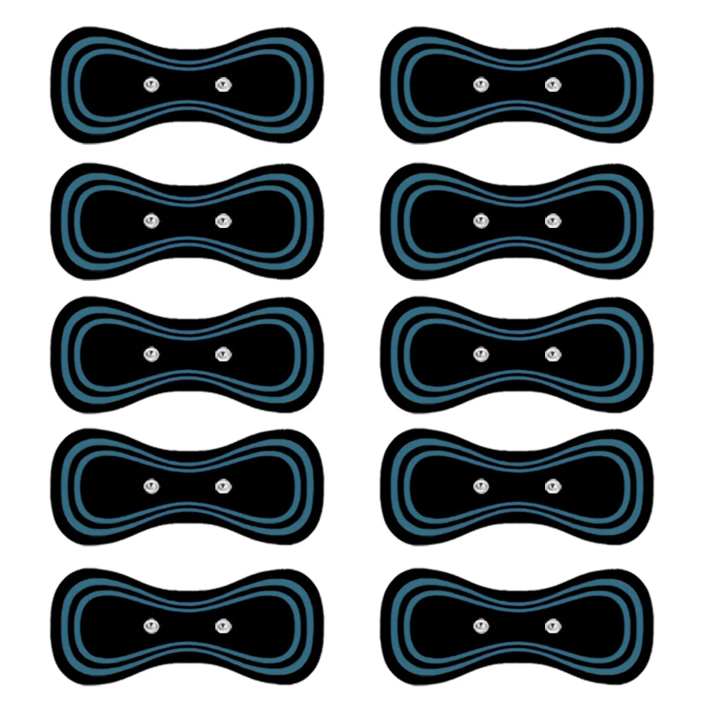 10PCS EMS Massage Replacement Patches – Neck & Body Muscle Pads