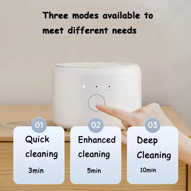 Xiaomi MIJIA Ultrasonic Eyewear and Jewelry Cleaning Machine Portable