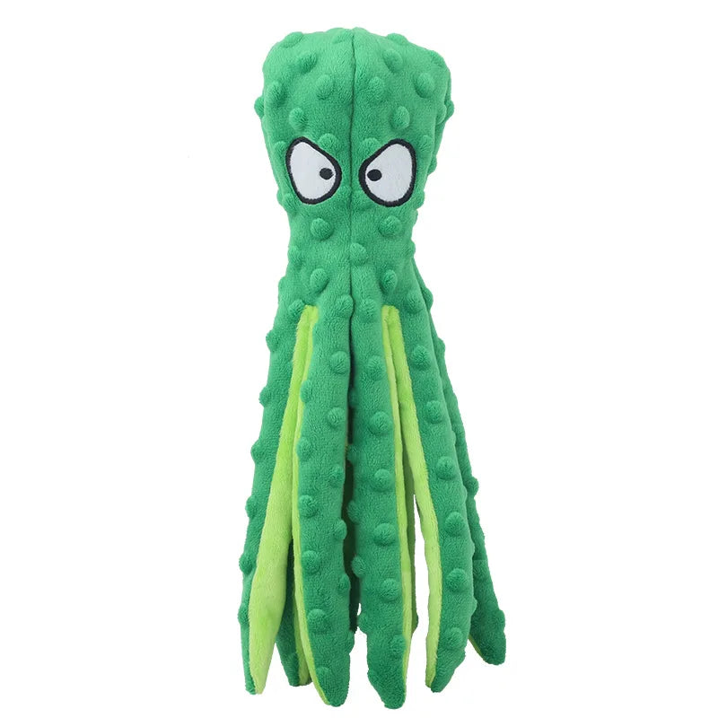 Interactive Plush Dinosaur Chew Toy for Small Dogs and Cats