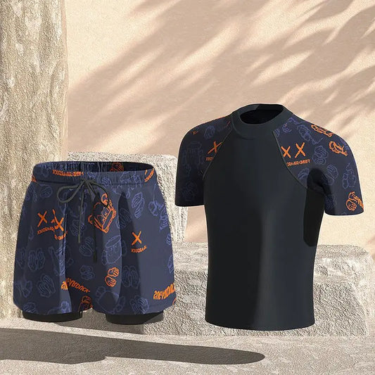 Men’s Quick Dry Swim Trunks with Liner for Beach & Poolwear
