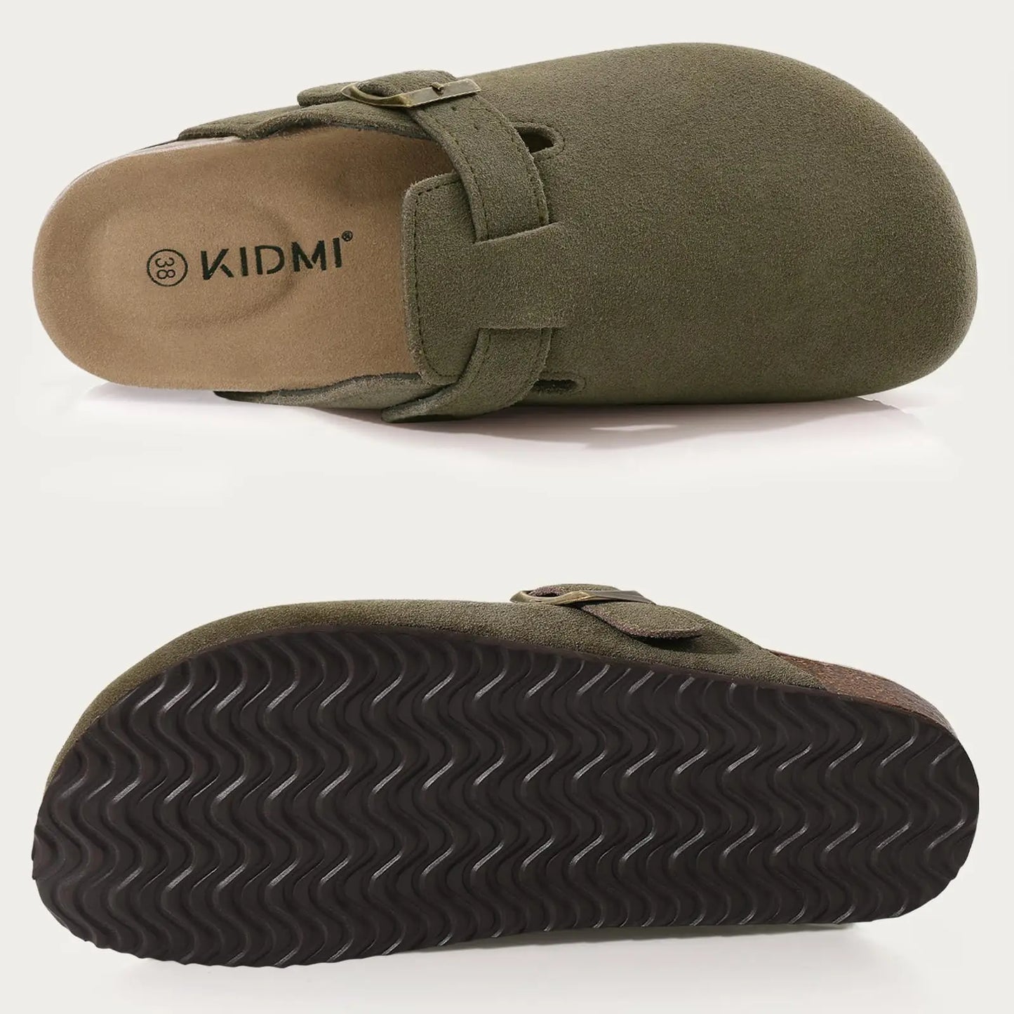Unisex Soft Cork Clogs with Arch Support – Retro Comfort Slippers