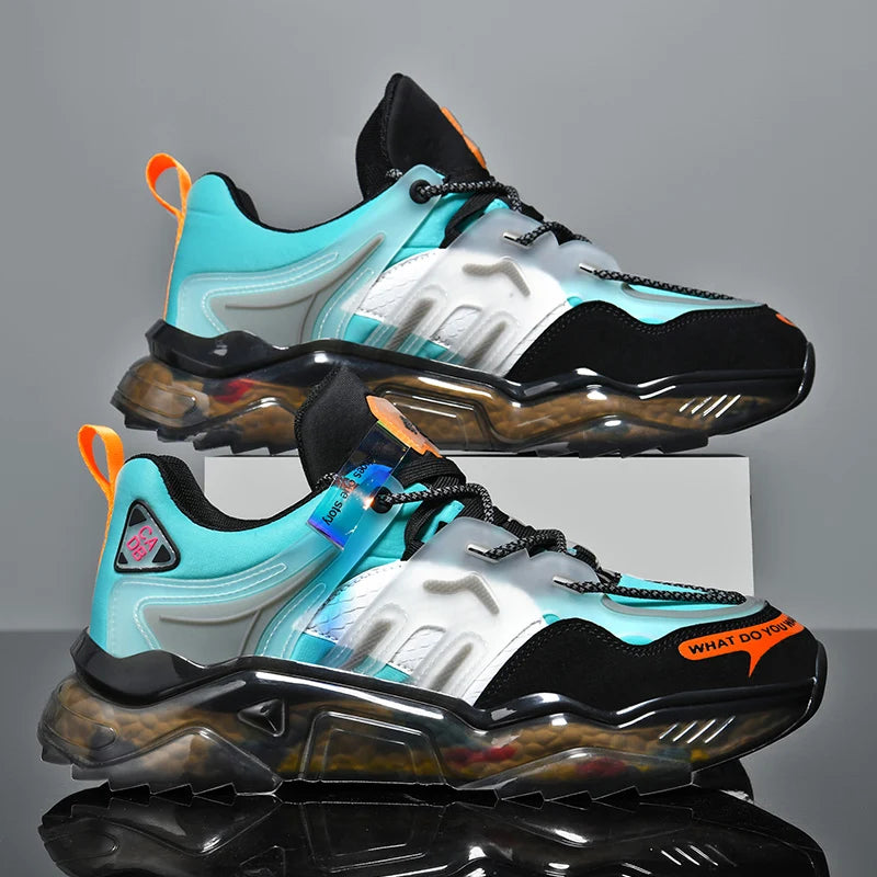 Men’s Luxury Fashion Sneakers – Breathable Casual Running Trainers