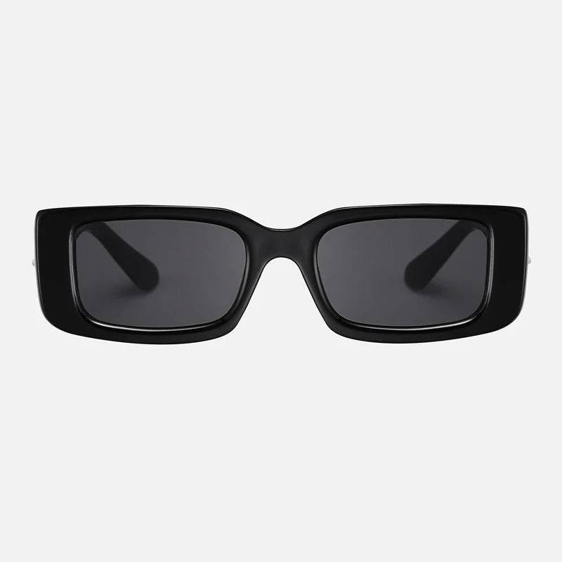 Retro Rectangle Cycling Sunglasses for Men and Women UV400 Protection